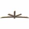 Ekena Millwork Alberta Smooth Timber Gable Bracket, Douglas Fir, 108"W x 36"H x 3 1/2"D x 5 1/2"F, 8/12 Pitch GBW108X36X0406ALB00SDF - alternate 2